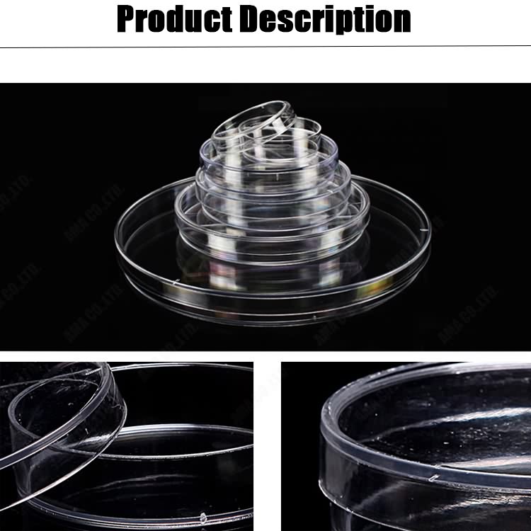 Lab Supplies Different Types Plastic 35 60 65 70 75 90 150mm Petri Dish