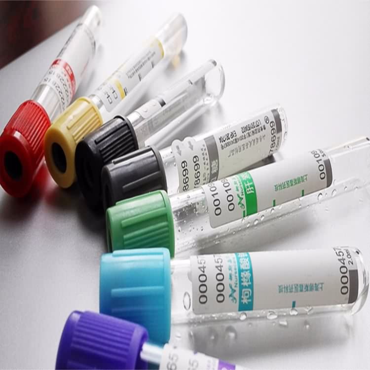 Disposable Glass Non Vacuum Blood Test Collection Tube With Gel&Clot Additive
