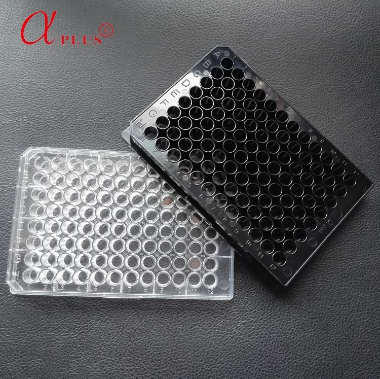 Medical lab consumable flat bottom elisa plate 96-well microplates