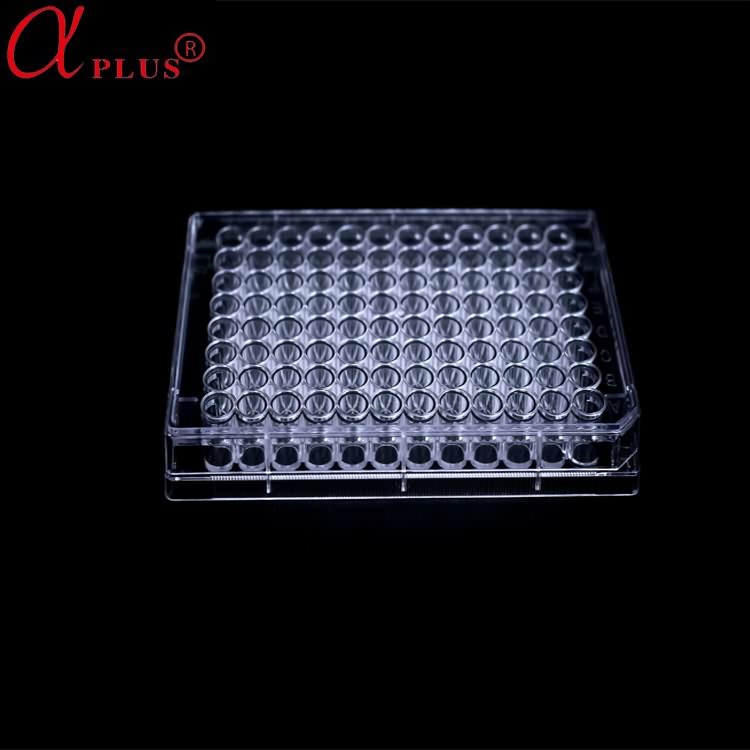 Lab plastic 96 wells cell tissue culture plate
