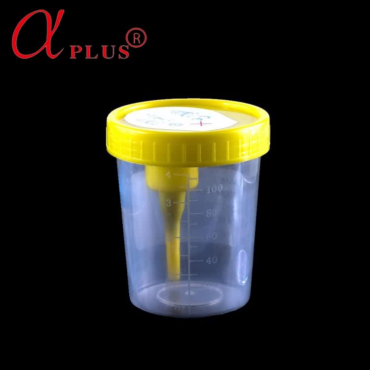 Urine container sterile disposable urine collection bottle with cap