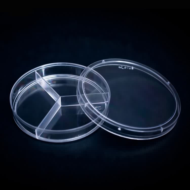 Sterile Disposable Plastic 35mm 60mm 65mm 70mm 75mm 90mm 150mm Petri Dishes
