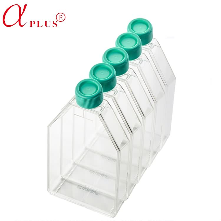 CE and ISO certification laboratory plastic cell tissue culture flask