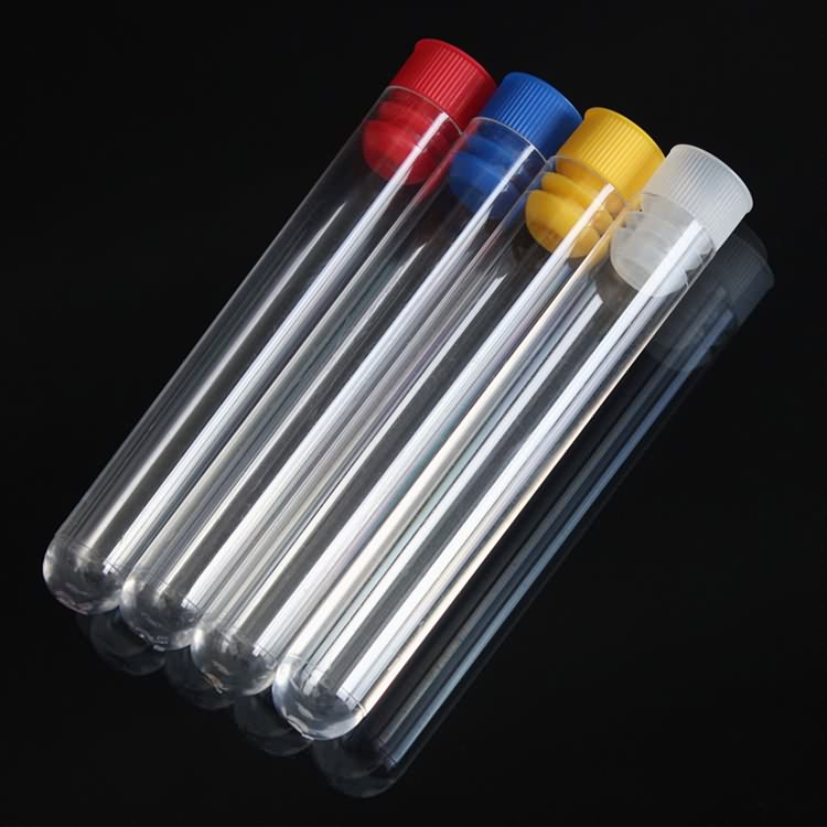 Factory direct clear plastic disposable 12×75 test-tube